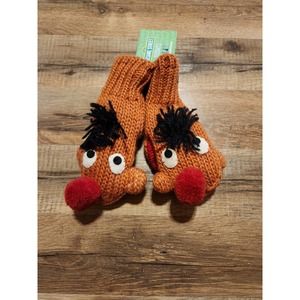 Knitwits ernie mittens kids size